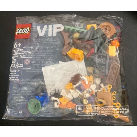 LEGO 40608 VIP Halloween Fun VIP Add-On Pack Sealed 118 Pieces - Picture 1 of 2